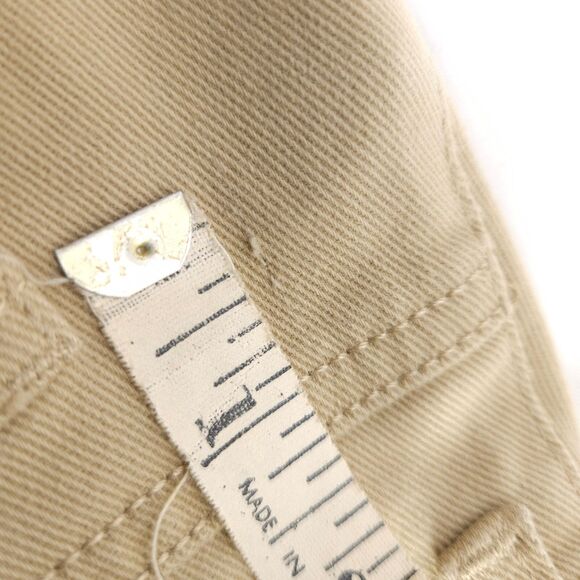 Gloria Vanderbilt Women's Sz 12 32x30 Beige Amanda High Rise Tapered Jeans - Picture 4 of 10